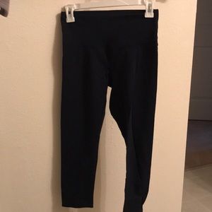 High waisted cropped leggings